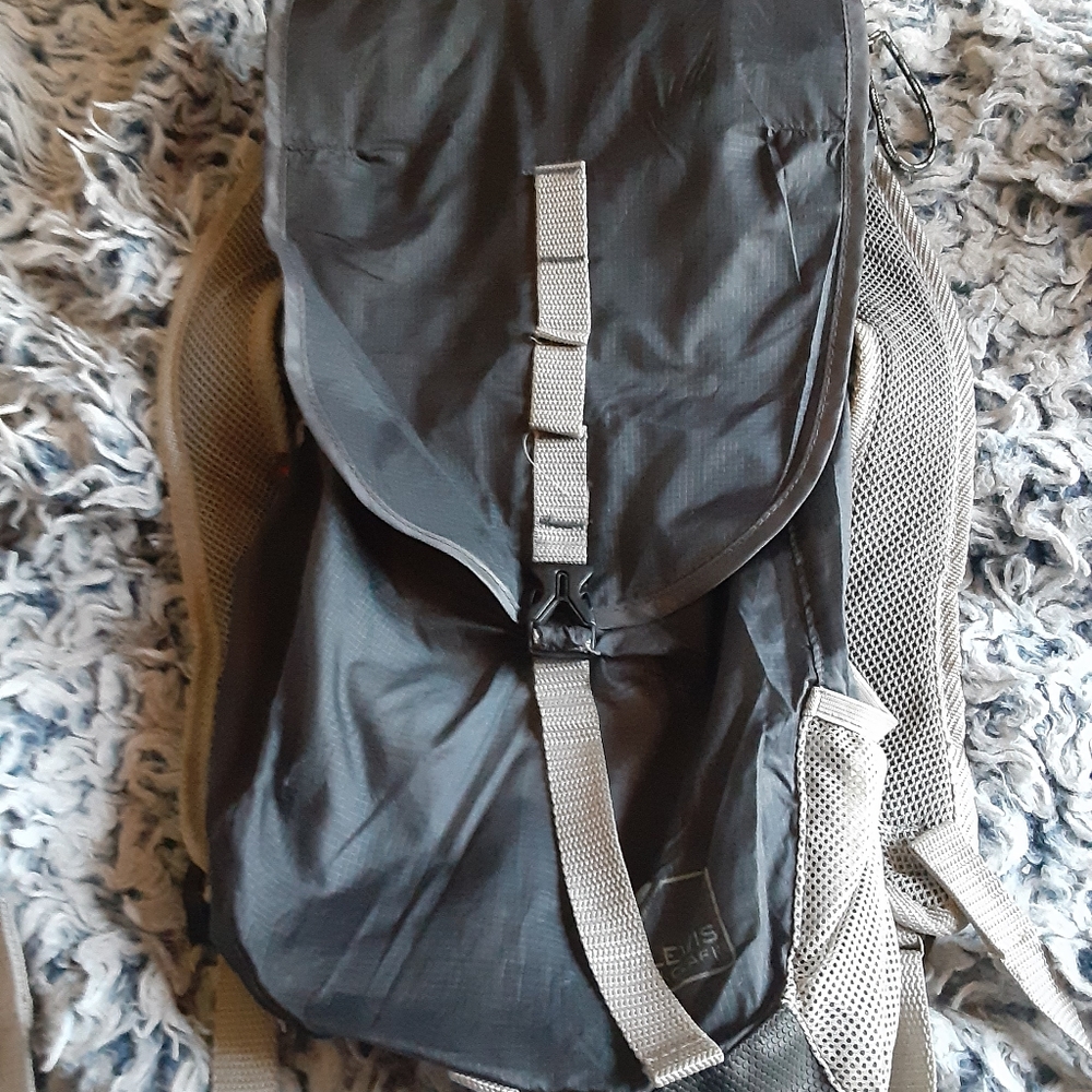 Lewis N. Clark outdoor hiking backpack, gray